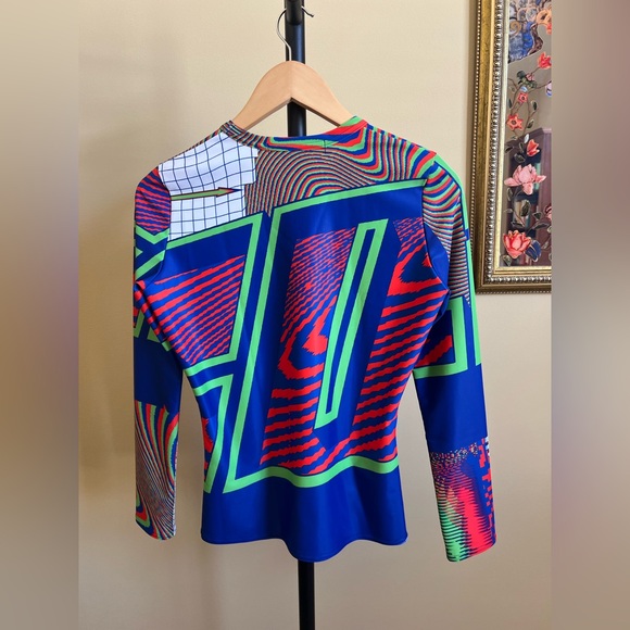 Junya Watanabe Top for Comme des Garcons Long Sleeves Multicolor Size M - Picture 7 of 14
